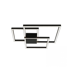 2023 CEILING LIGHT 48W 3000K ALUMINIUM&ACRYLIC SANDY BLACK Zambelis Lights